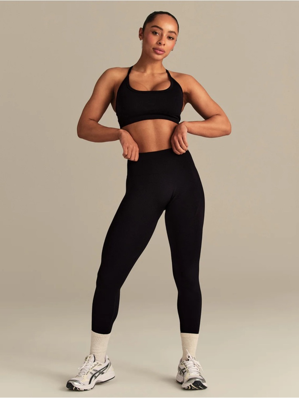 Women’s Best High-Waist Define Scrunch Black Seamless  Leggings